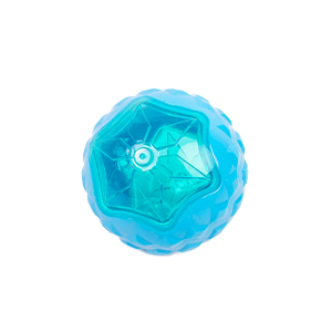 Pelota Con Luces Y Chifle 9Cm