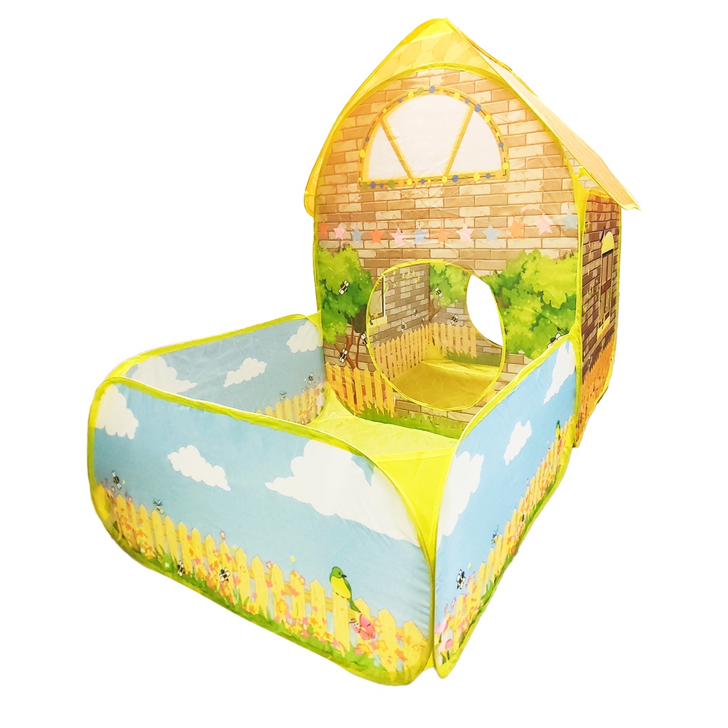 Carpa Casa + Pelotero Infantil