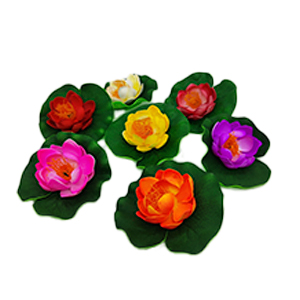 [0069 SR] Flor De Loto Flotante 10 Cm