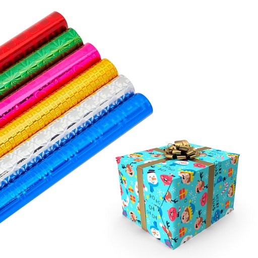 [0182 SR] Papel De Regalo X 100Pc 50X70Cm