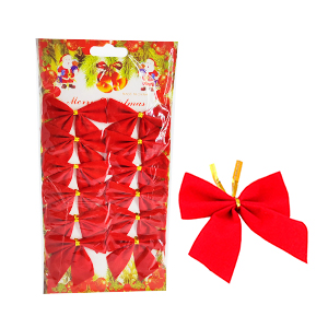 [12023RO] Lazos Pequeños Navidad X12Pc