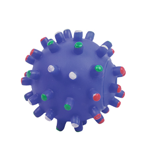 [13043AZ] Pelota P/Mascota Chifle 7,5Cm