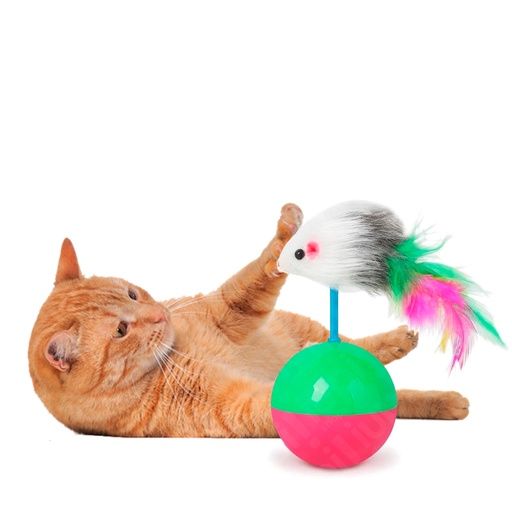 [13046SR] Pelota Vaiven Con Raton