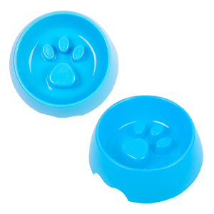 [13087AZ] Comedero Plastico Huella 15 Cm
