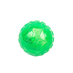 [13107VE] Pelota Con Luces Y Chifle 9Cm