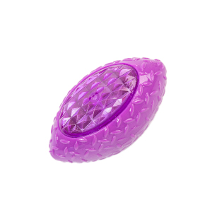 [13108VI] Pelota Ovalada Chifle/Luz 13Cm