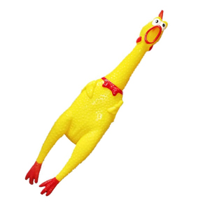 [13133AM] Juguete Gallina Chillon 36 Cm