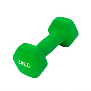 [15002VE] Mancuerna Hexa Engomada 2Kg