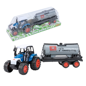 [3372 AZ] Tractor A Fricción C/Acoplado