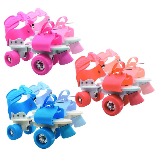 [5037 SR] Patines 4 Ruedas En Bolsa Pvc