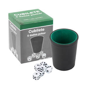 [5089 NE] Juego Generala + Cubilete