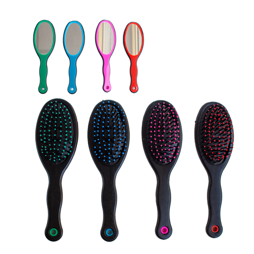 [8118 SR] Cepillo Con Espejo 20 Cm