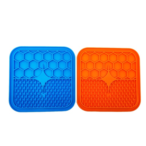 [13154SR] Mat De Lamer Comida Mascota 15X15X0.9Cm
