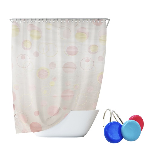 [0748 M1] Cortina De Baño 180X180Cm