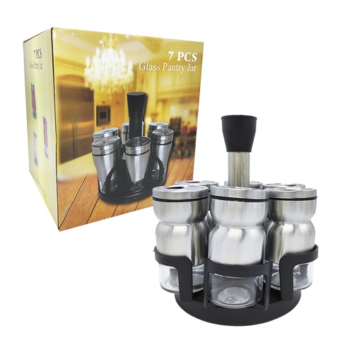 [0772 AC] Set De Especiero X6 Frascos
