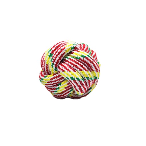 [13167RO] Pelota Trenzada De Tela