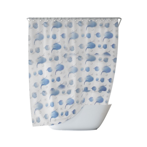 [0026 M6] Cortina De Baño 180 X180 Cm