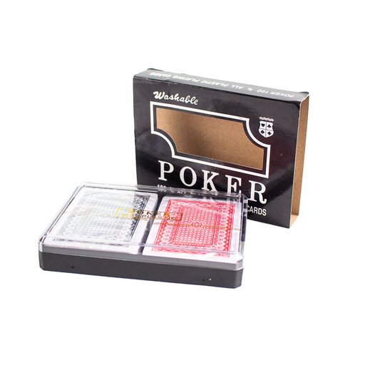 [5170 SR] Juego De Cartas Poker X2 Plastico